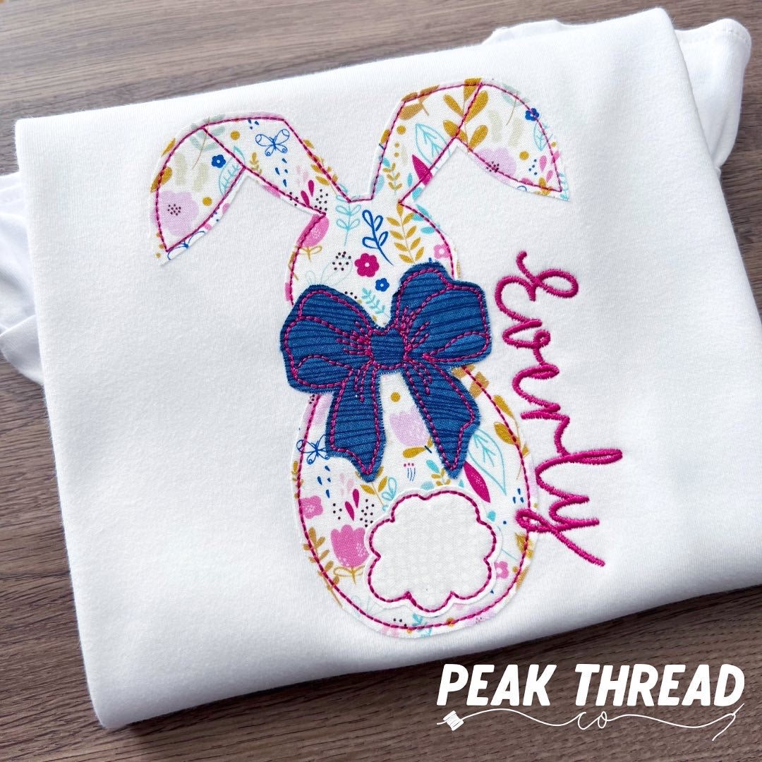 Floral Bunny Tee