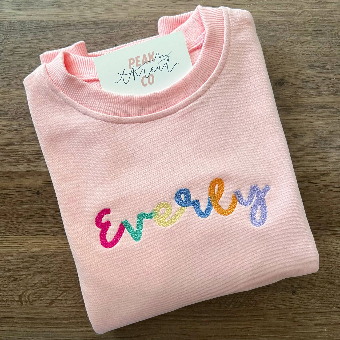 Girl's Puff Sleeve Sweatshirt