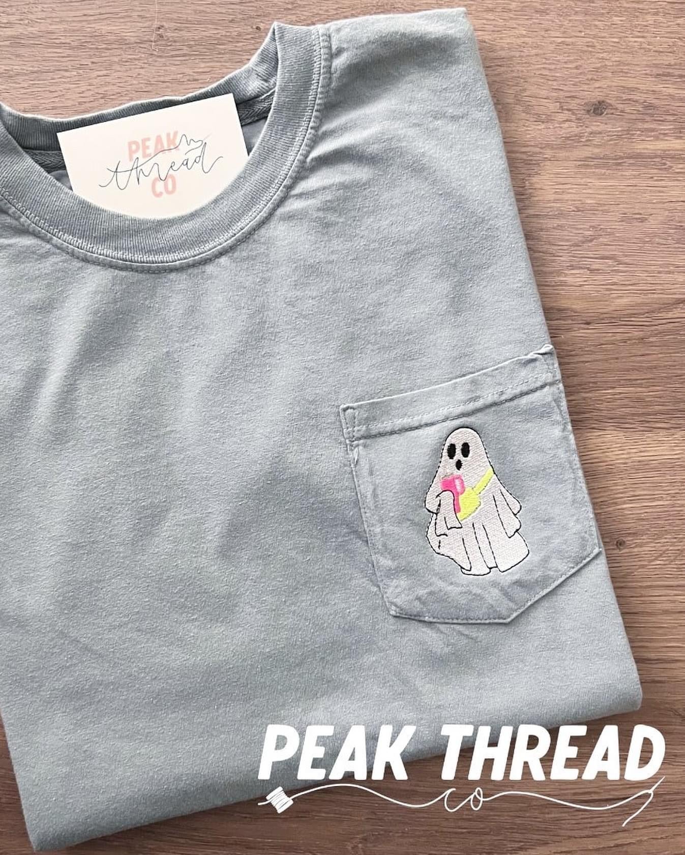 Adult Basic Ghost Tee