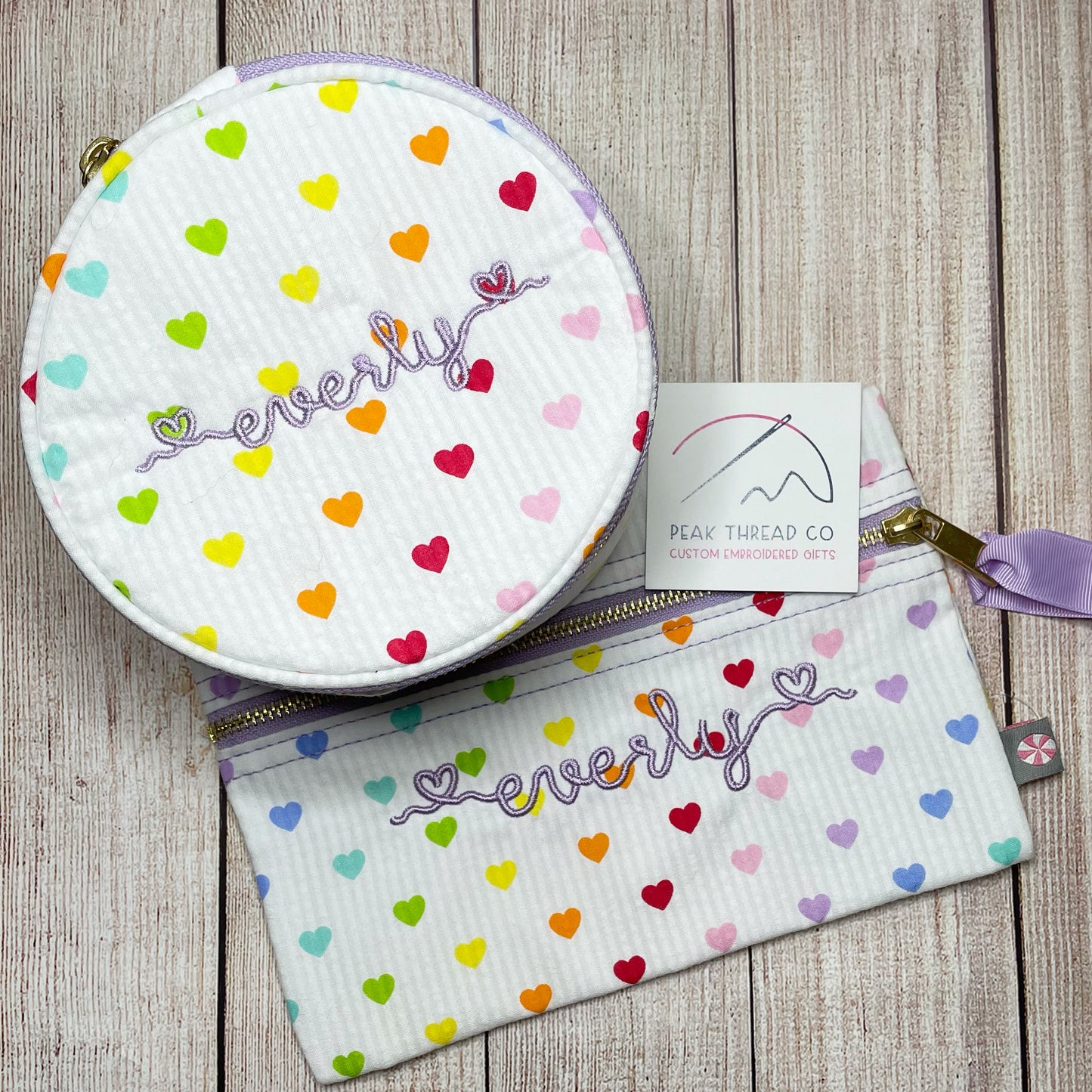 MINT Jewelry Button - Tiny Hearts
