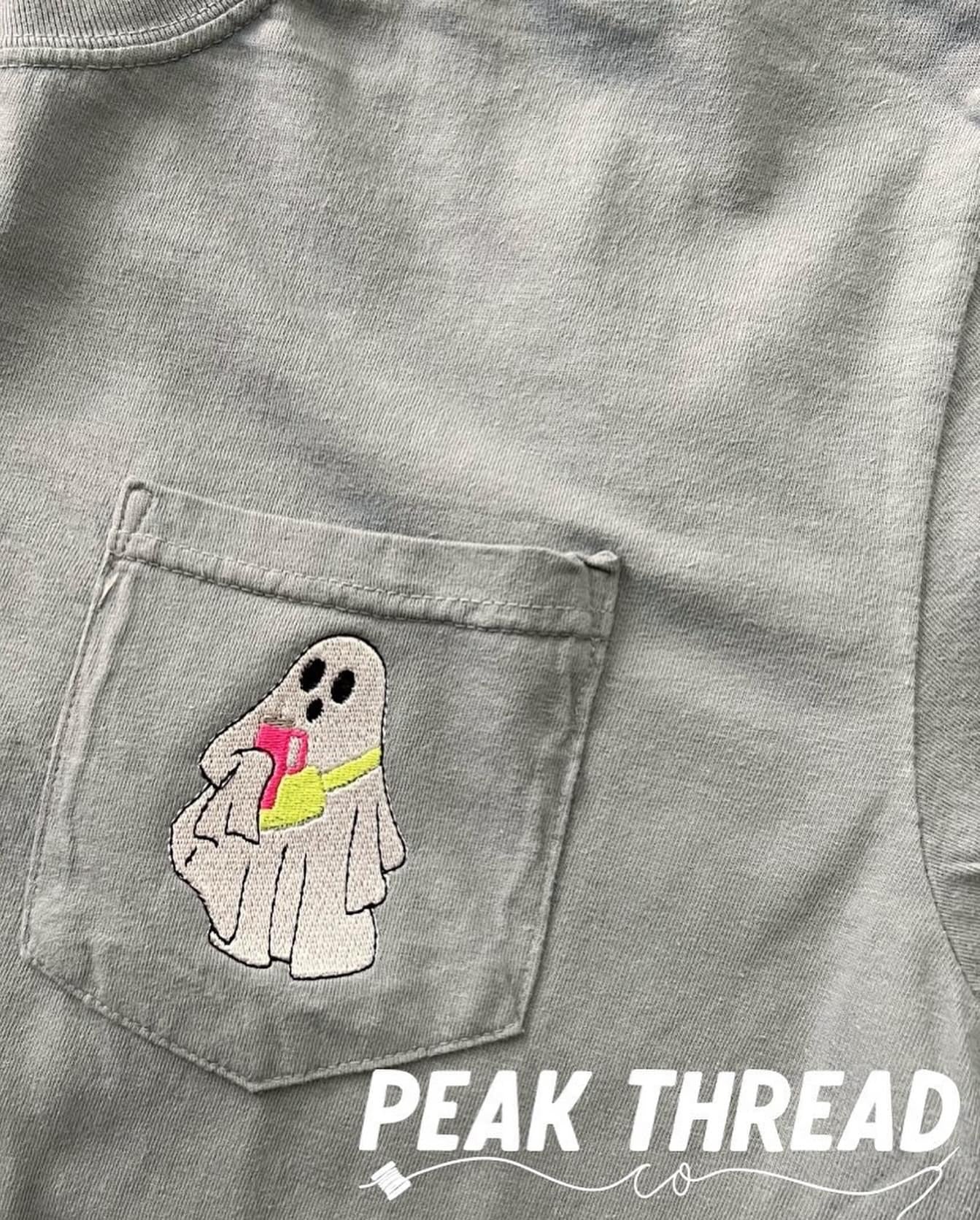 Adult Basic Ghost Tee