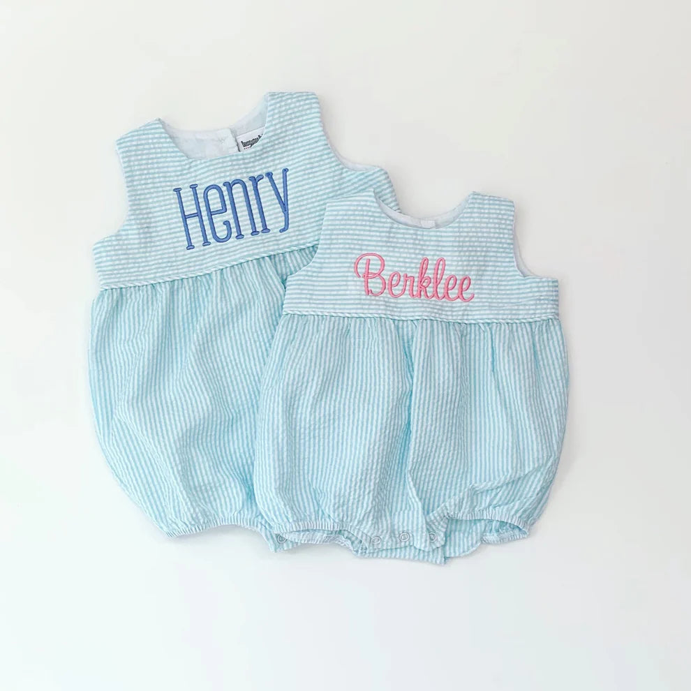 Unisex Seersucker Bubble