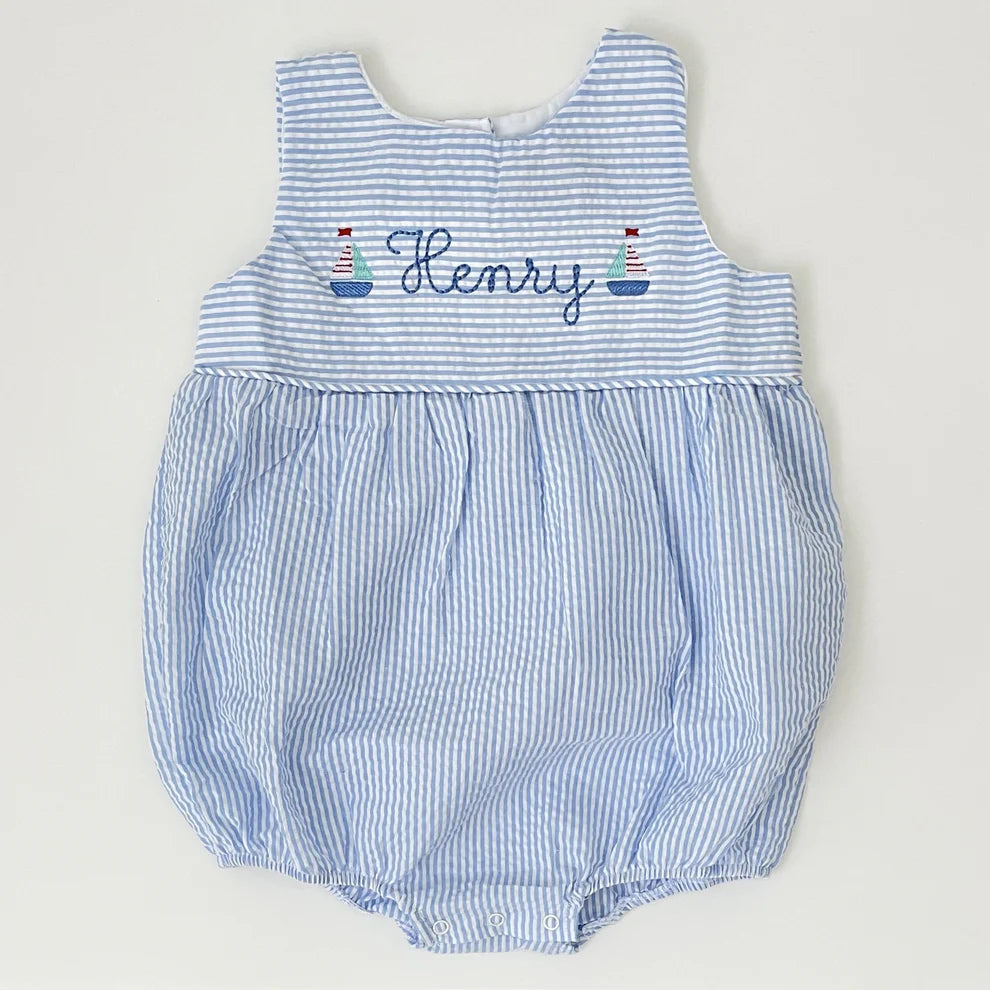 Unisex Seersucker Bubble
