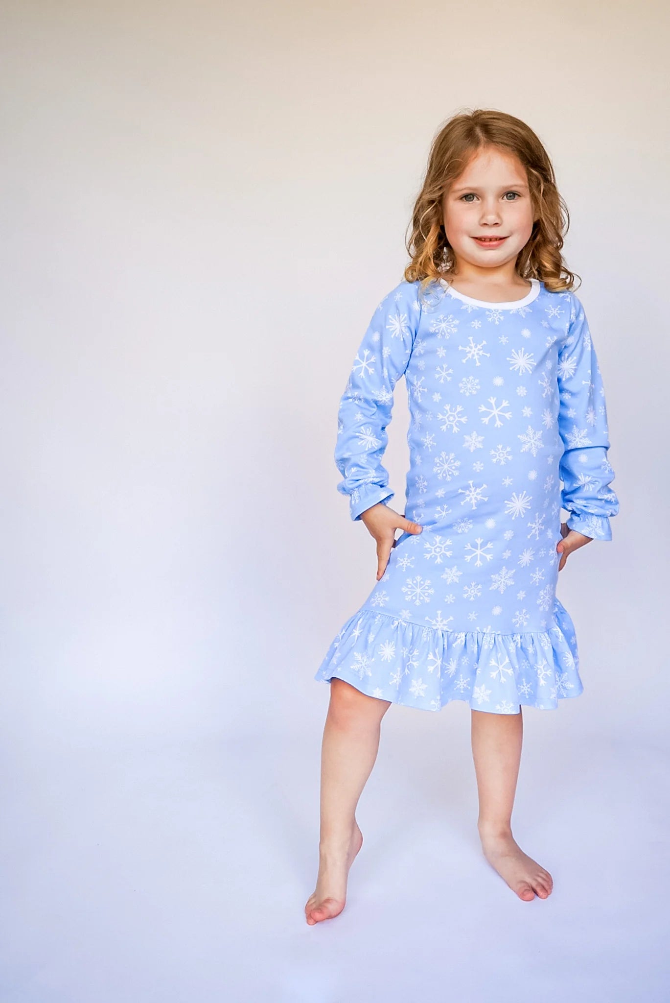 CHRISTMAS PRE-ORDER - Girls Ruffle Dress