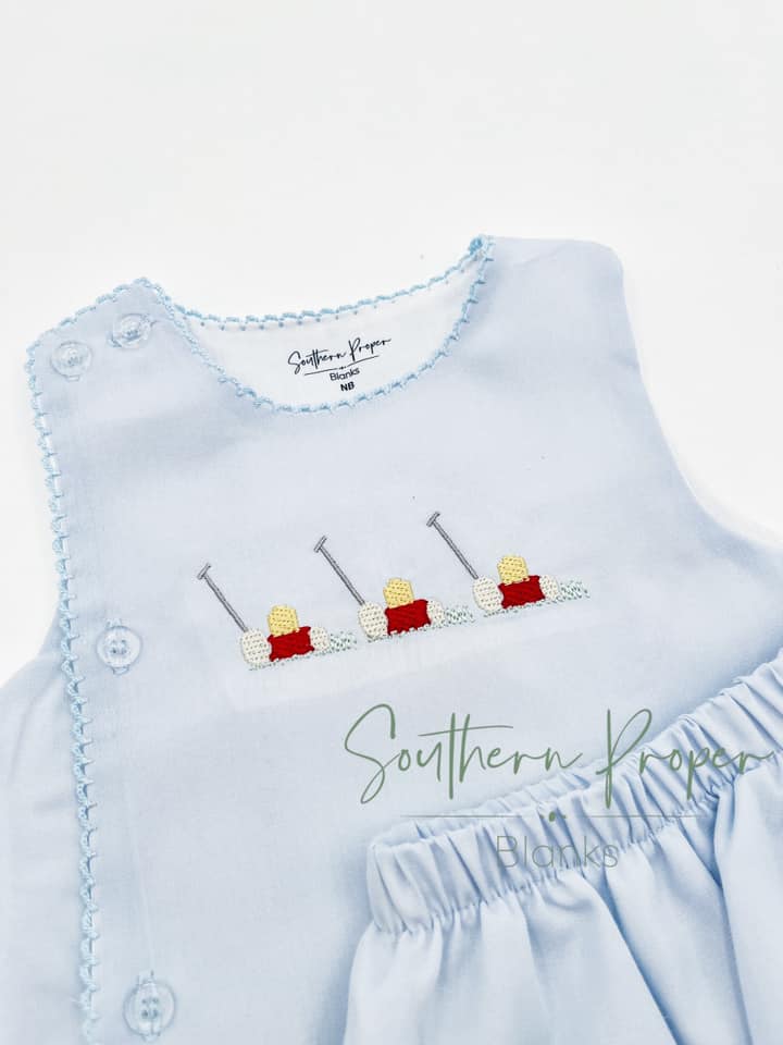 Picot Trim Diaper Set PRE-ORDER