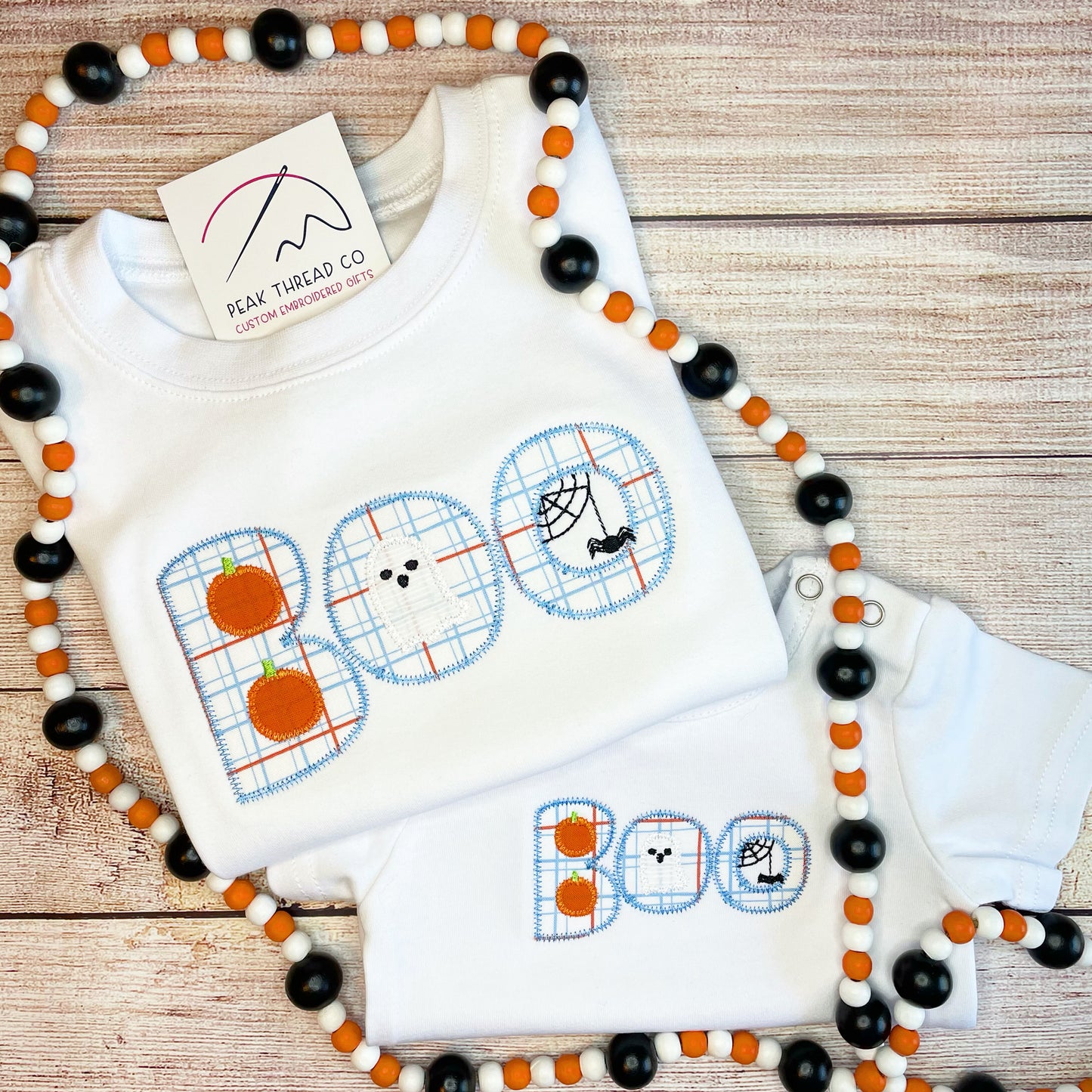 Blue Boo Halloween Tee