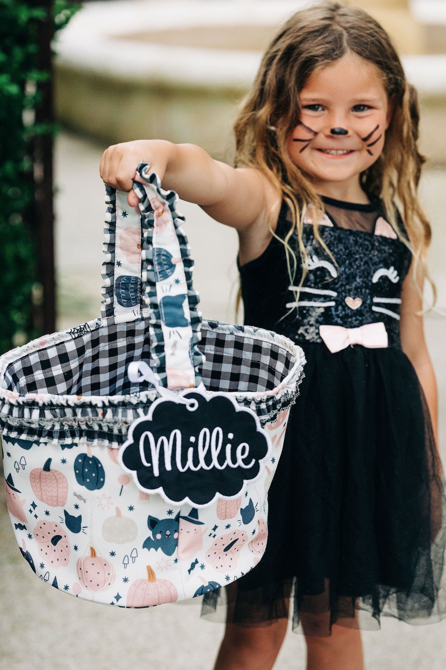Reversible Halloween Bucket