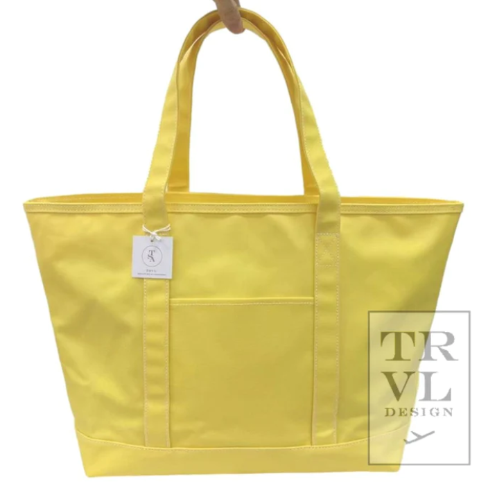 TRVL Coated Canvas Tote - Medium
