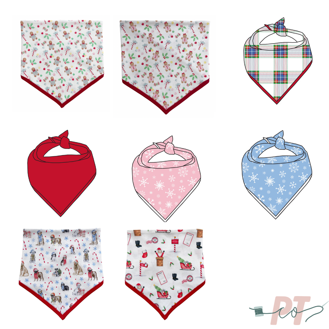CHRISTMAS PRE-ORDER - Dog Bandana