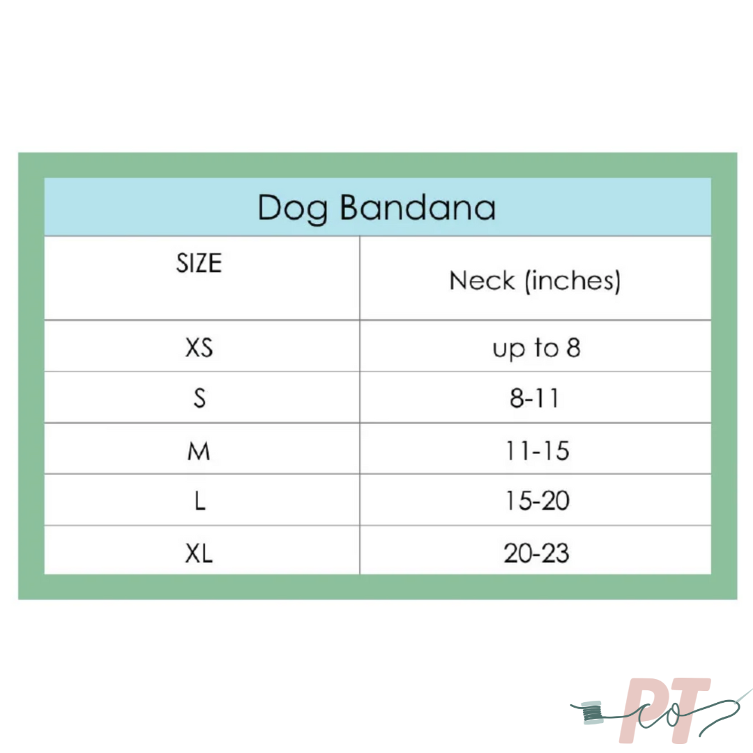 CHRISTMAS PRE-ORDER - Dog Bandana