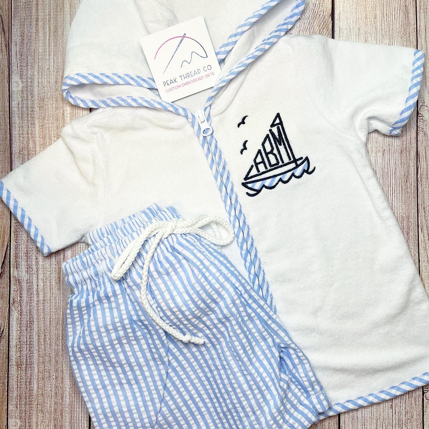 Boys Terry Cloth Swim Cover-Up
