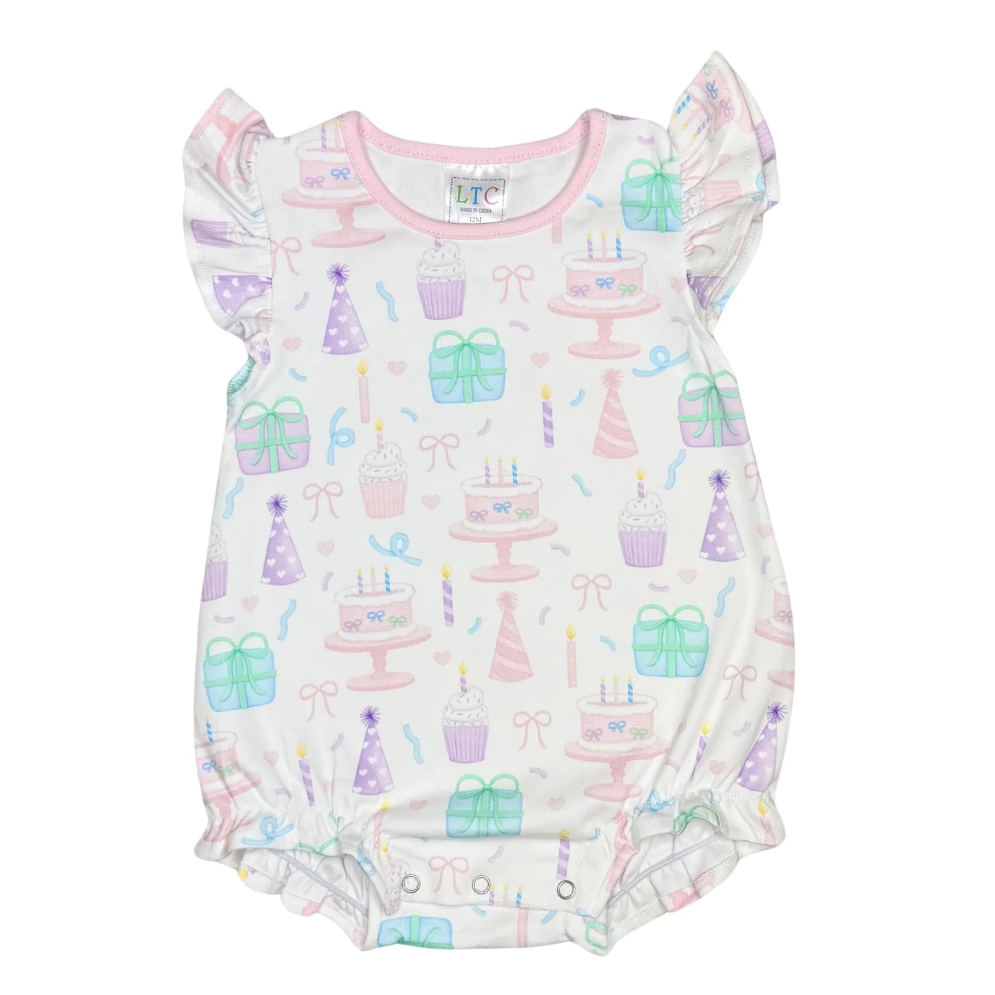 Flutter Sleeve Birthday Bubble