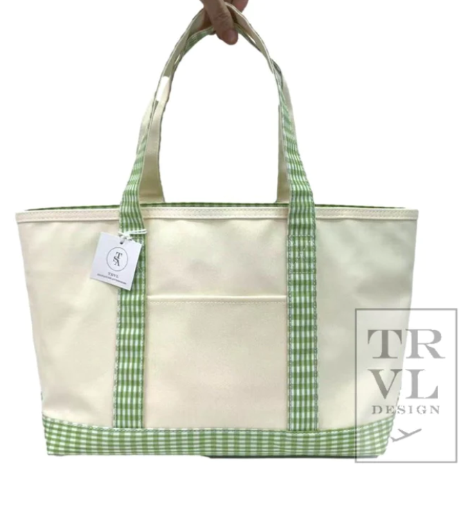 TRVL Coated Canvas Tote - Medium