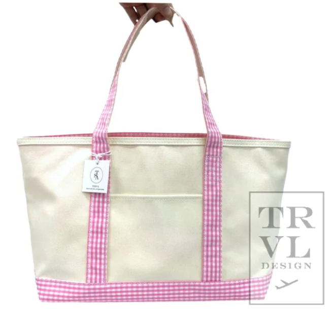 TRVL Coated Canvas Tote - Medium