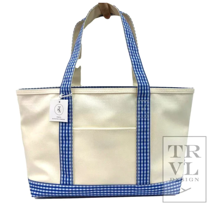 TRVL Coated Canvas Tote - Medium