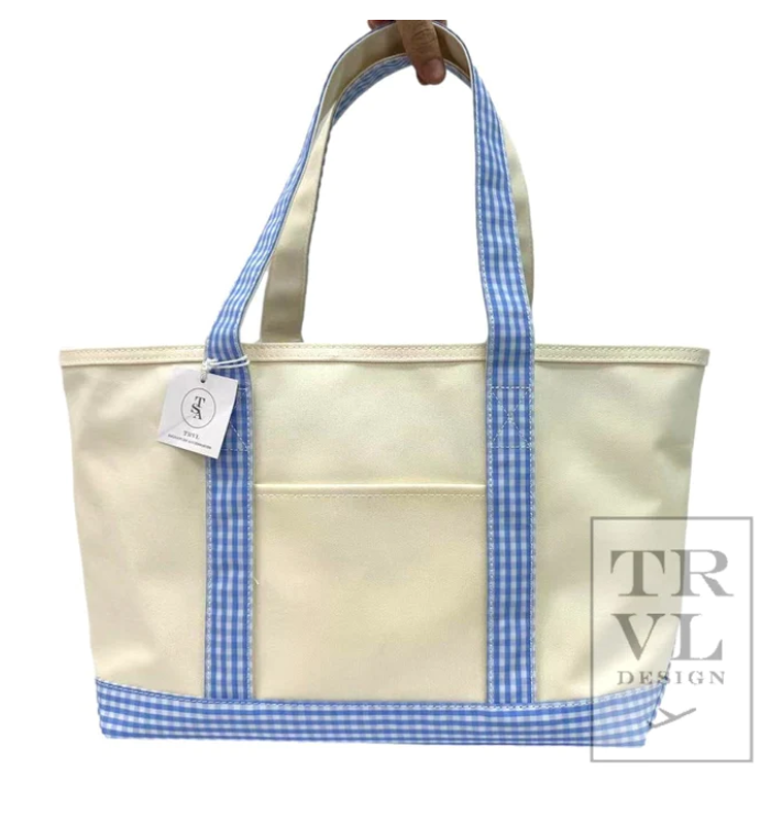 TRVL Coated Canvas Tote - Medium