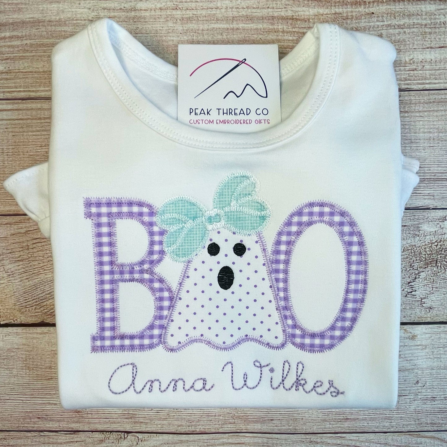 Boo Bow Ghost Tee