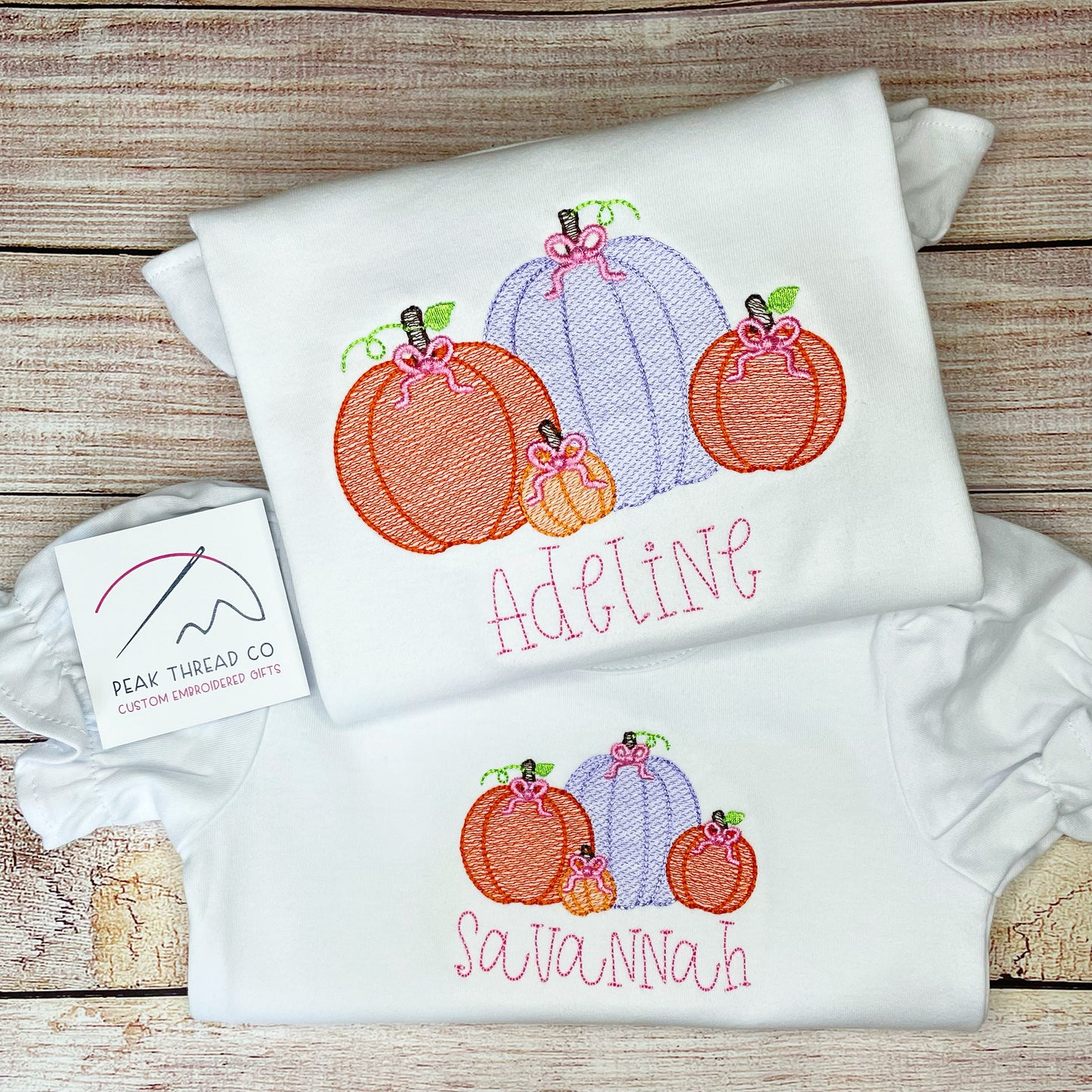 Pink Pumpkin Patch Tee
