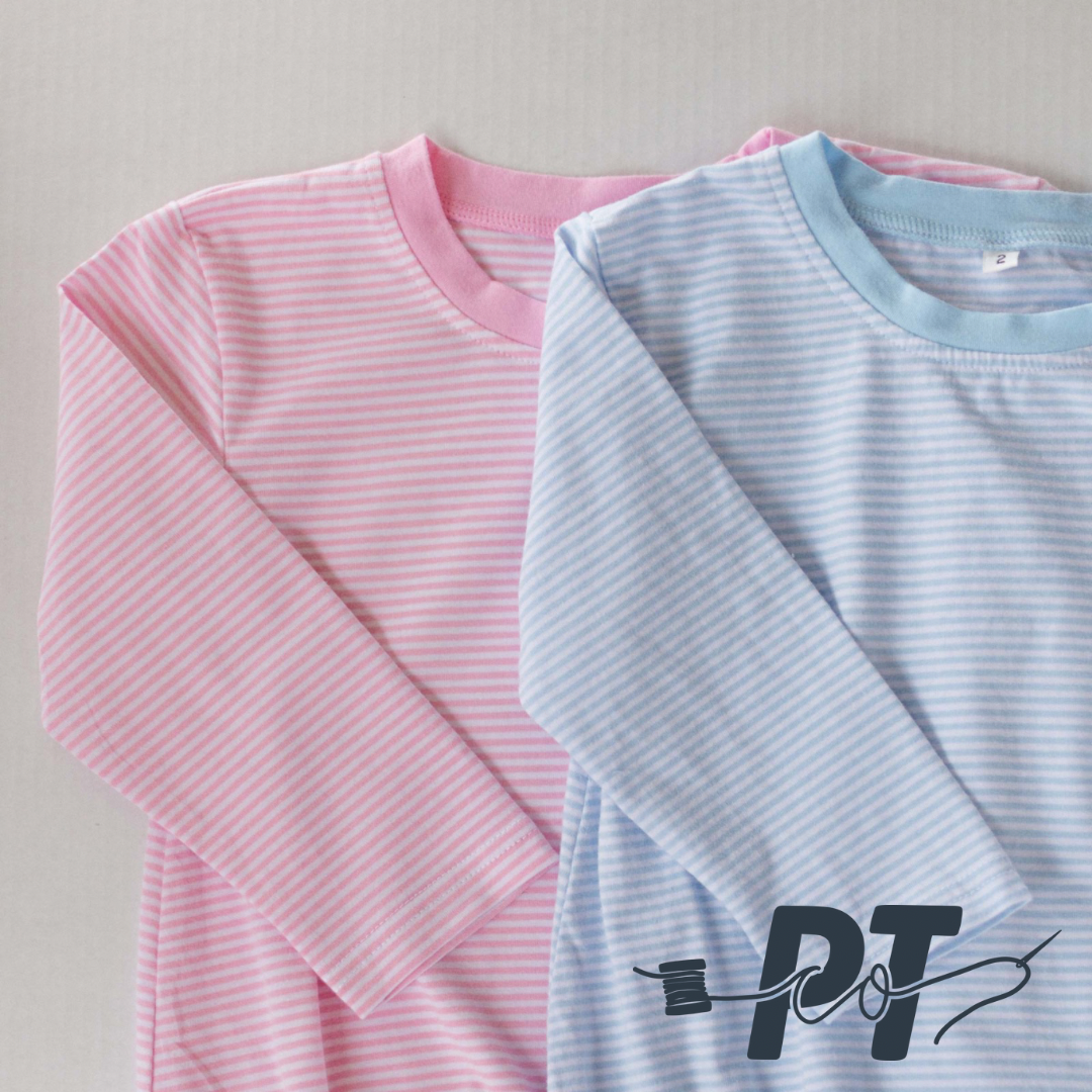 Long Sleeve Stripe T-Shirt Bubble
