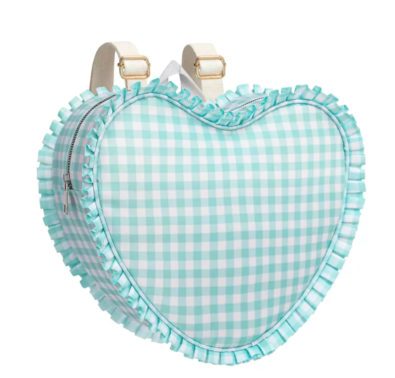 Ruffle Heart Backpack
