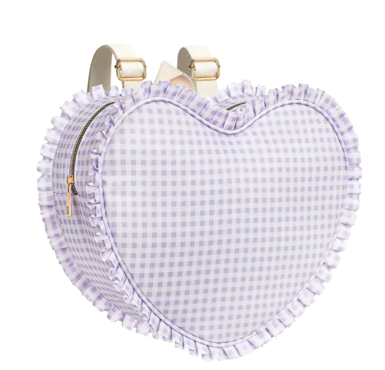 Ruffle Heart Backpack