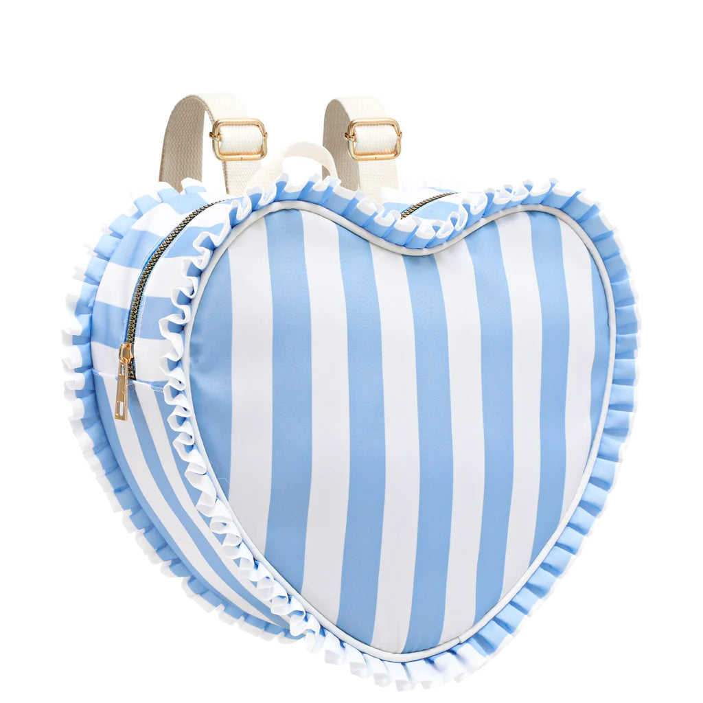 Ruffle Heart Backpack
