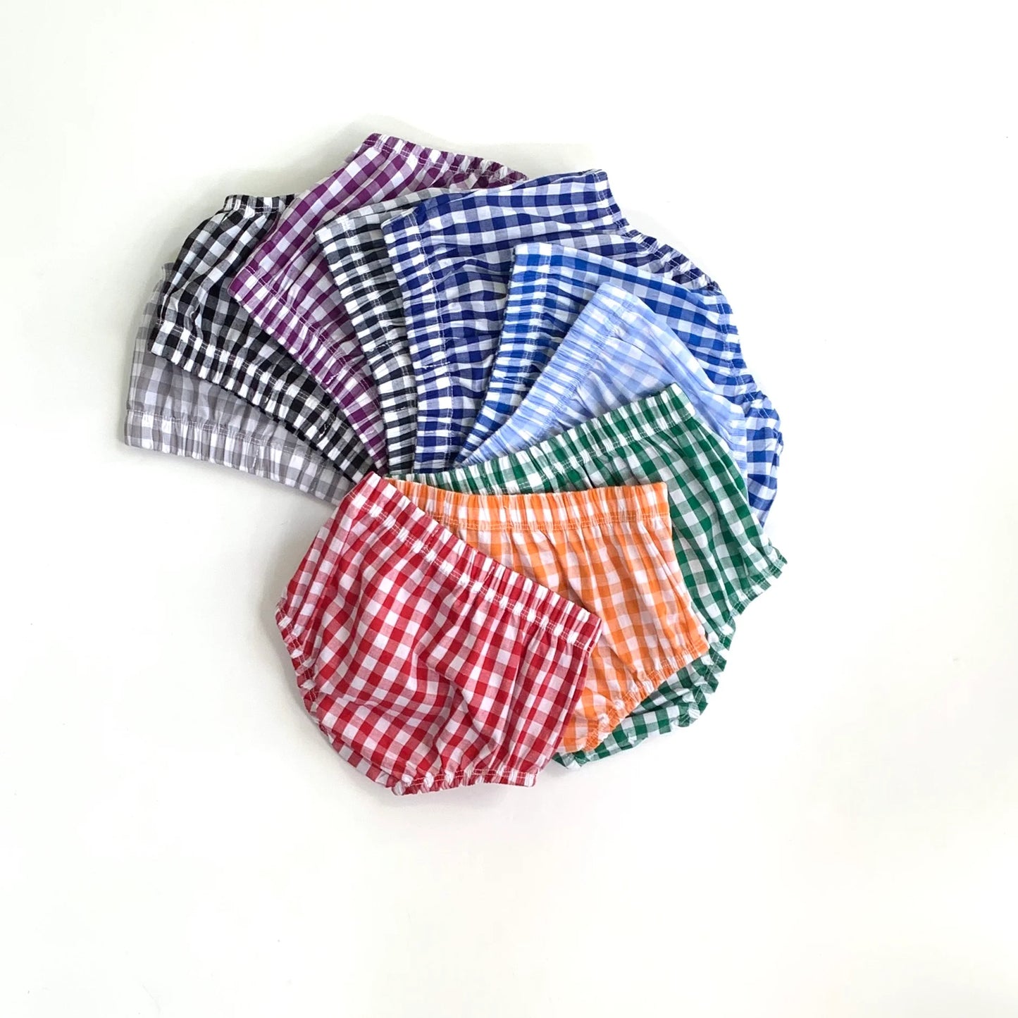 Gingham Diaper Cover