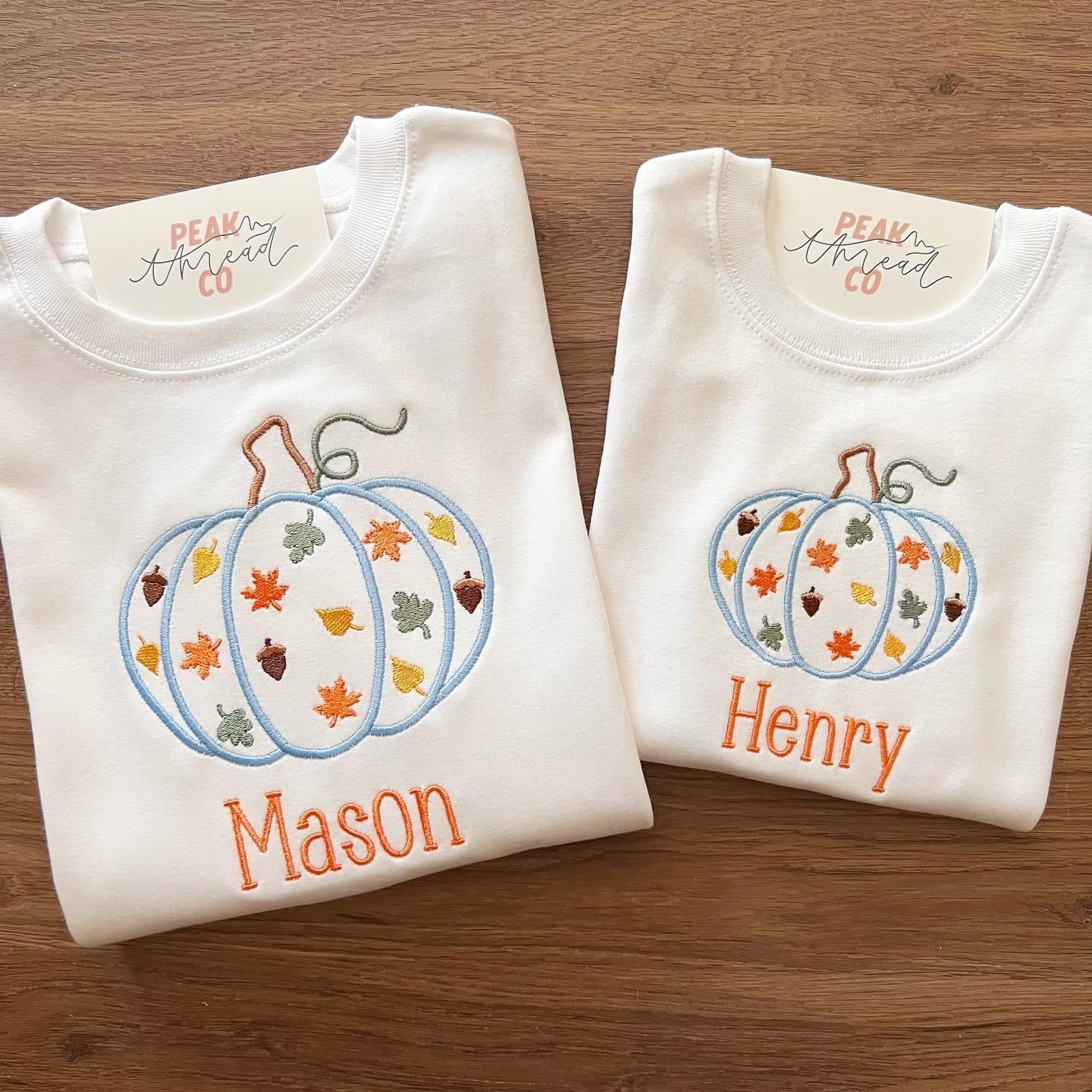 Fall Pumpkin Boy Tee