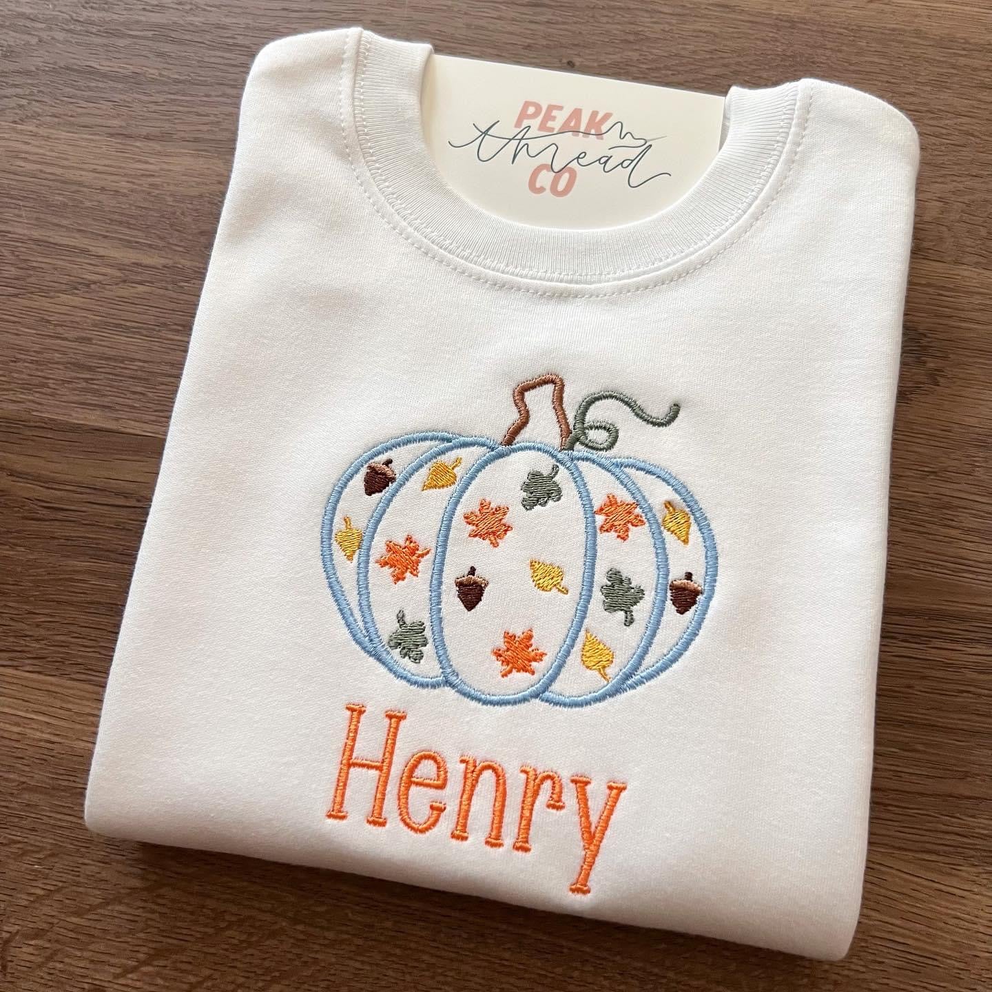 Fall Pumpkin Boy Tee