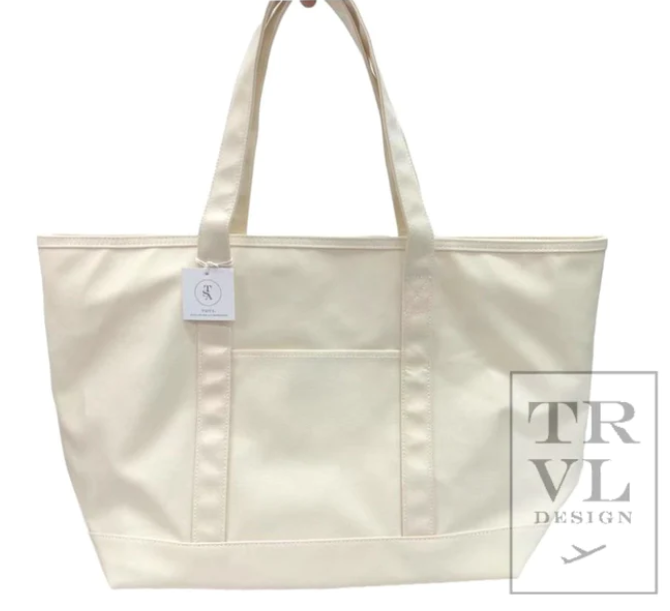 TRVL Coated Canvas Tote - Medium