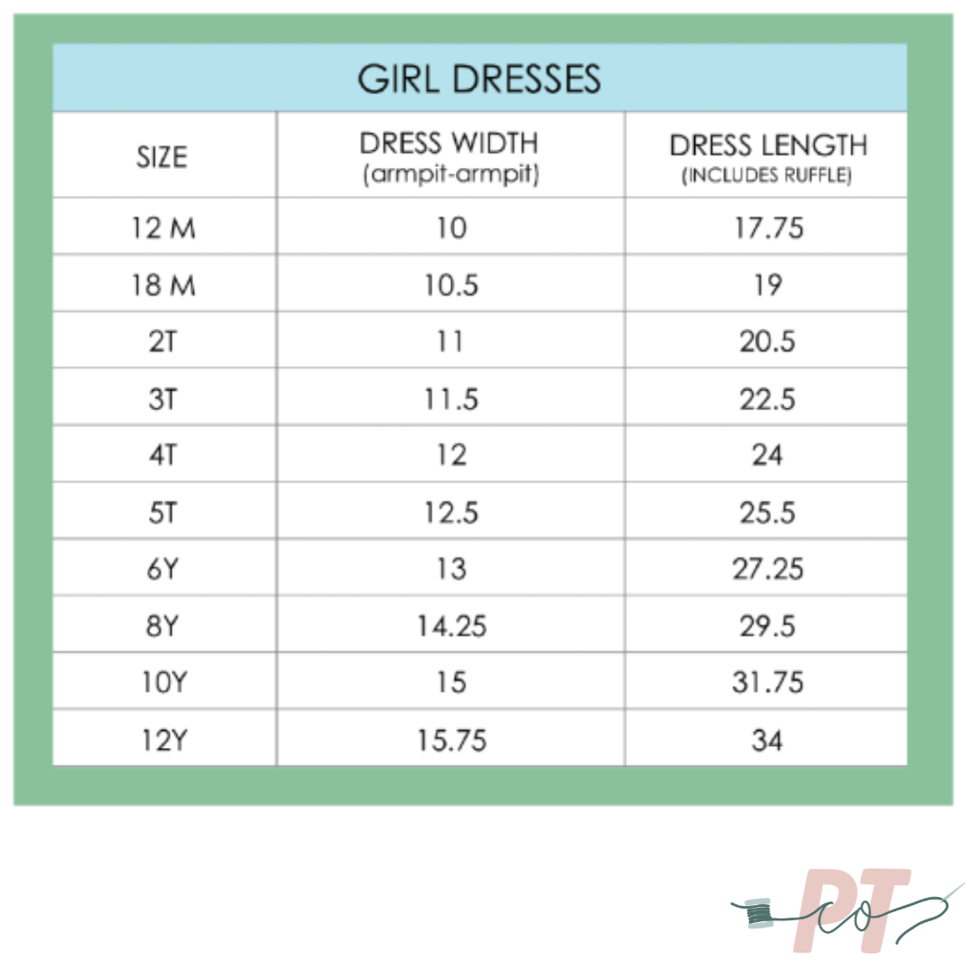 CHRISTMAS PRE-ORDER - Girls Ruffle Dress