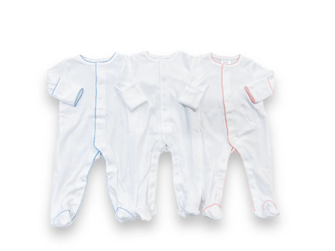 Picot Trim Classic Footie