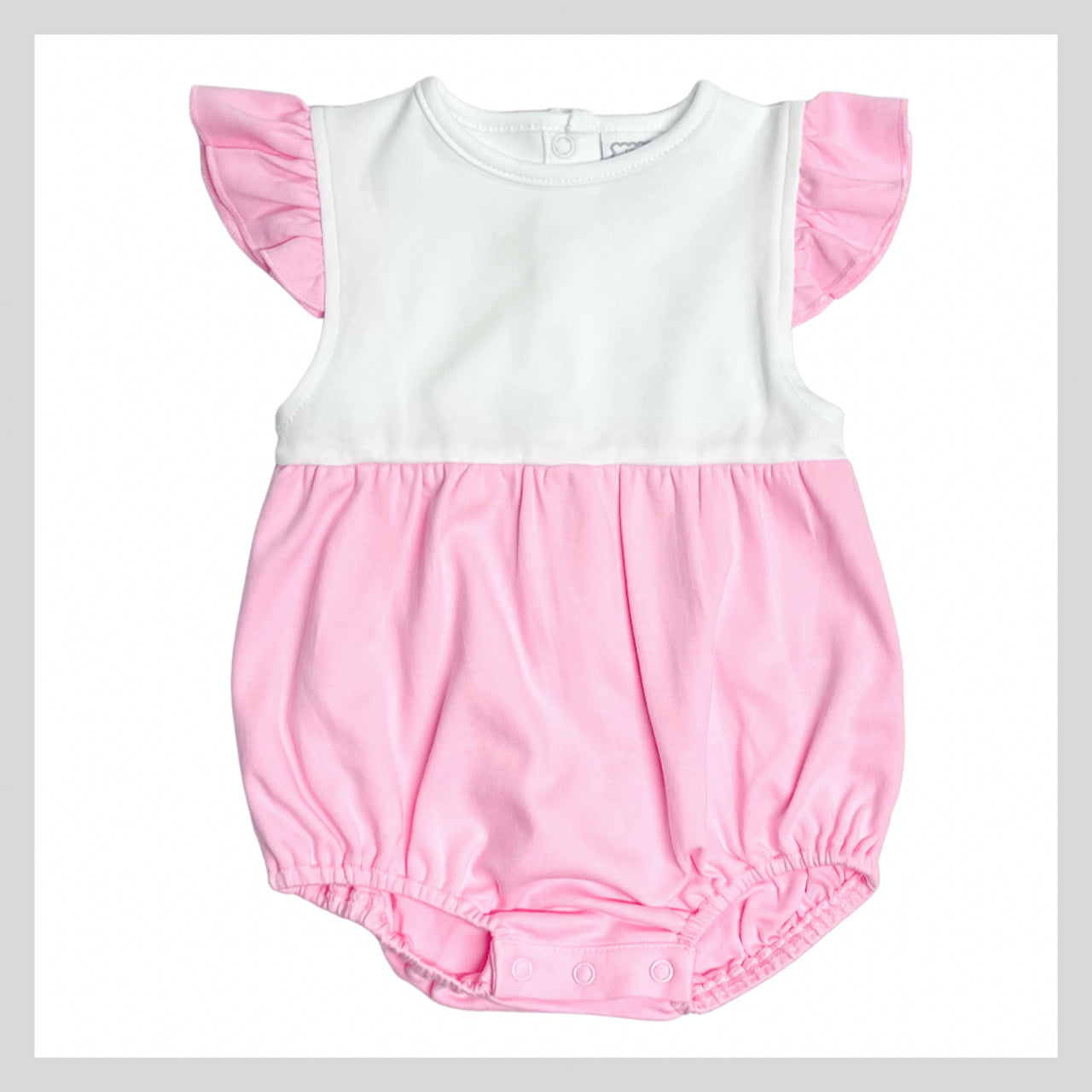 Flutter Sleeve Two-Color Bubble