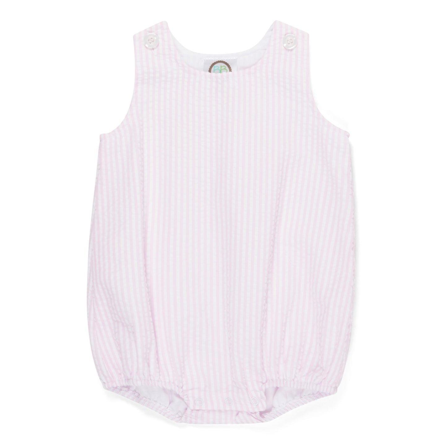 Unisex Seersucker Button Bubble