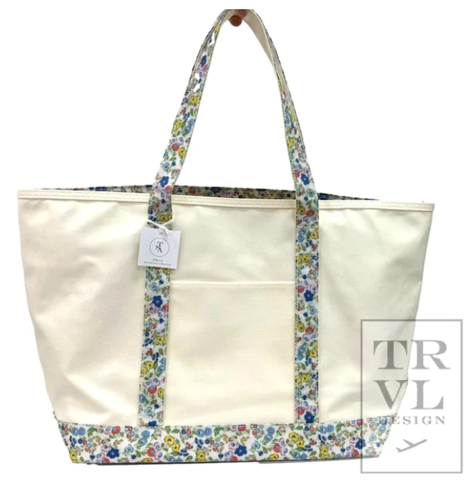 TRVL Coated Canvas Tote - Medium