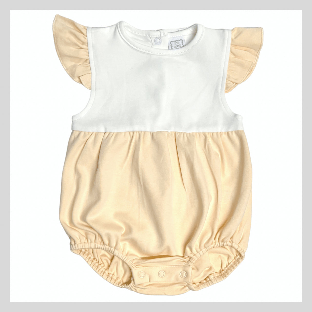Flutter Sleeve Two-Color Bubble