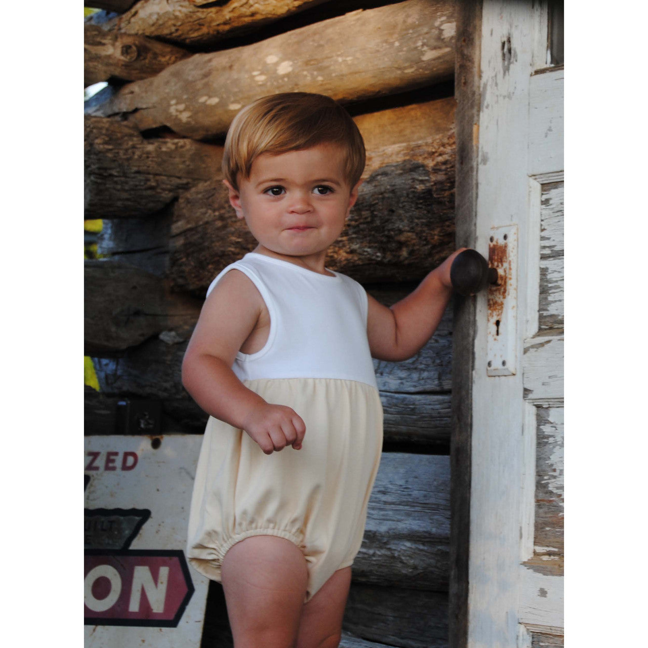 Unisex Sleeveless Two-Color Bubble