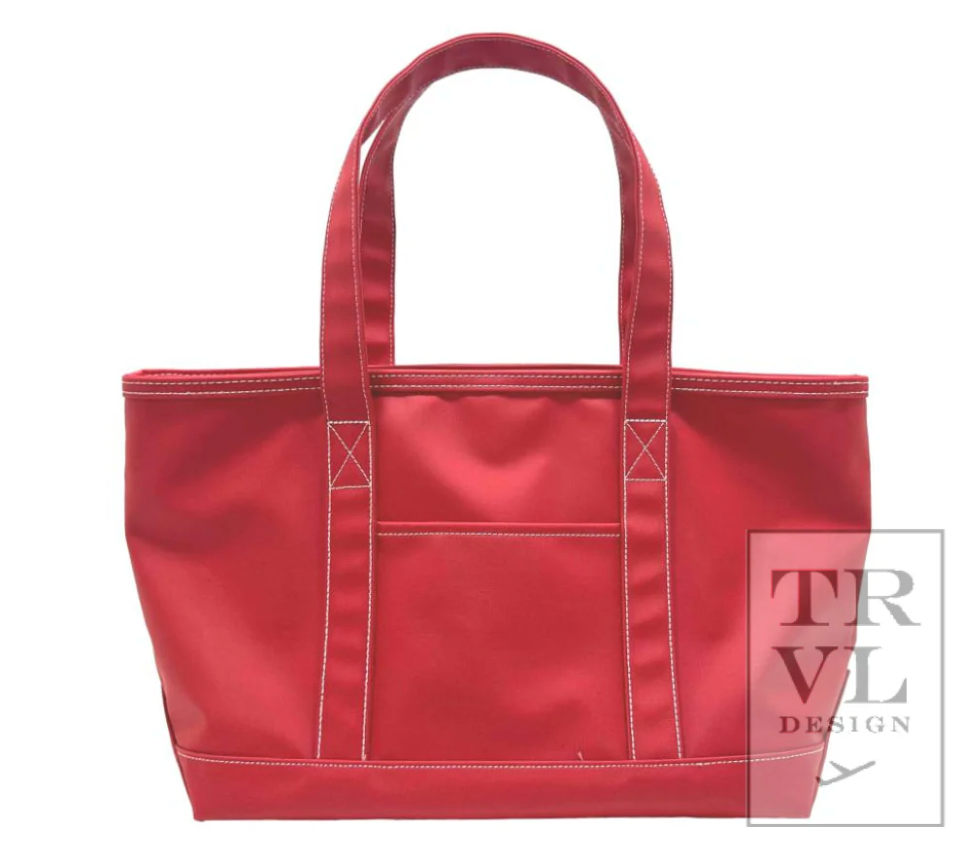 TRVL Coated Canvas Tote - Medium