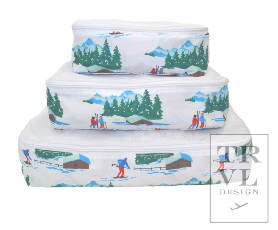 Luxe Packing Squad Packing Cubes - Hit the Slopes