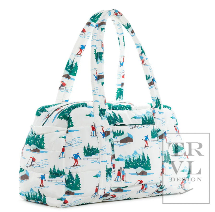 Luxe Puffer Grande Duffel - Hit the Slopes