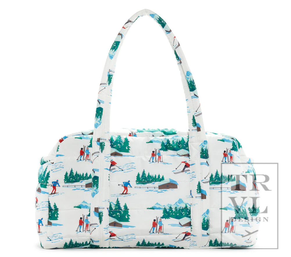 Luxe Puffer Grande Duffel - Hit the Slopes