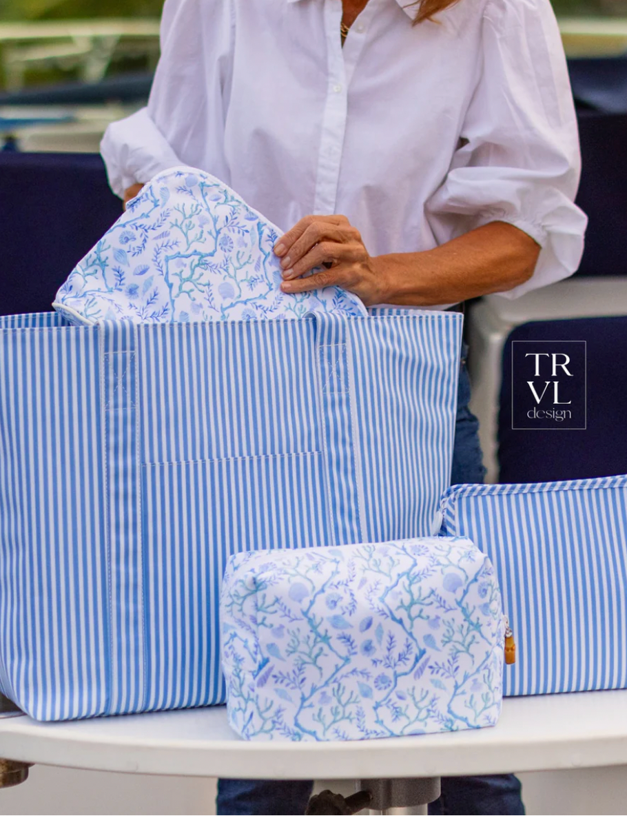 TRVL Pimlico Stripe Chambray Collection