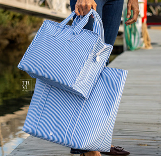 TRVL Pimlico Stripe Chambray Collection