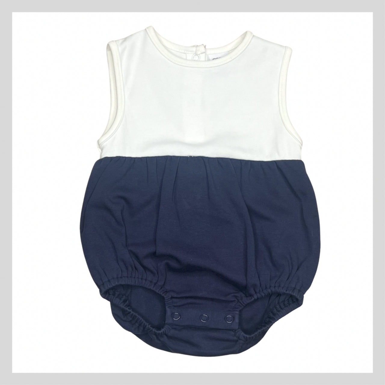 Unisex Sleeveless Two-Color Bubble