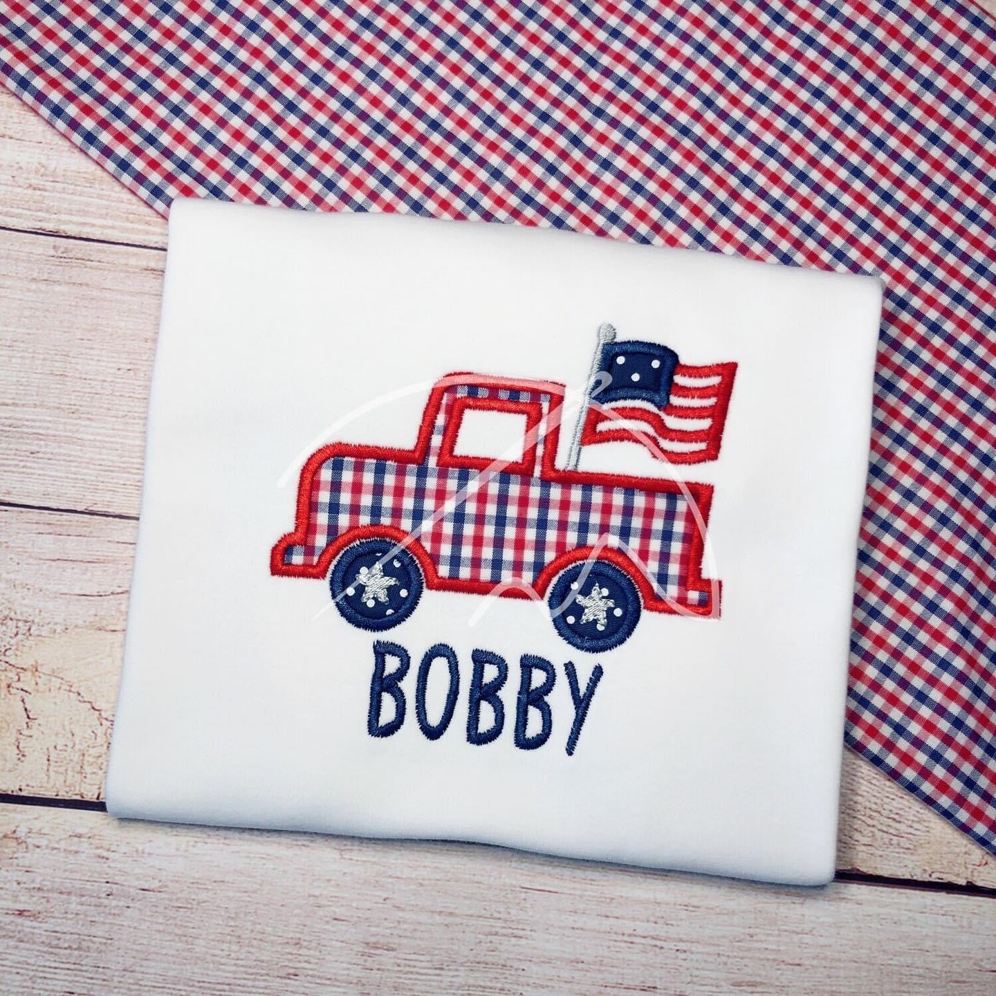 Patriotic Truck Tee