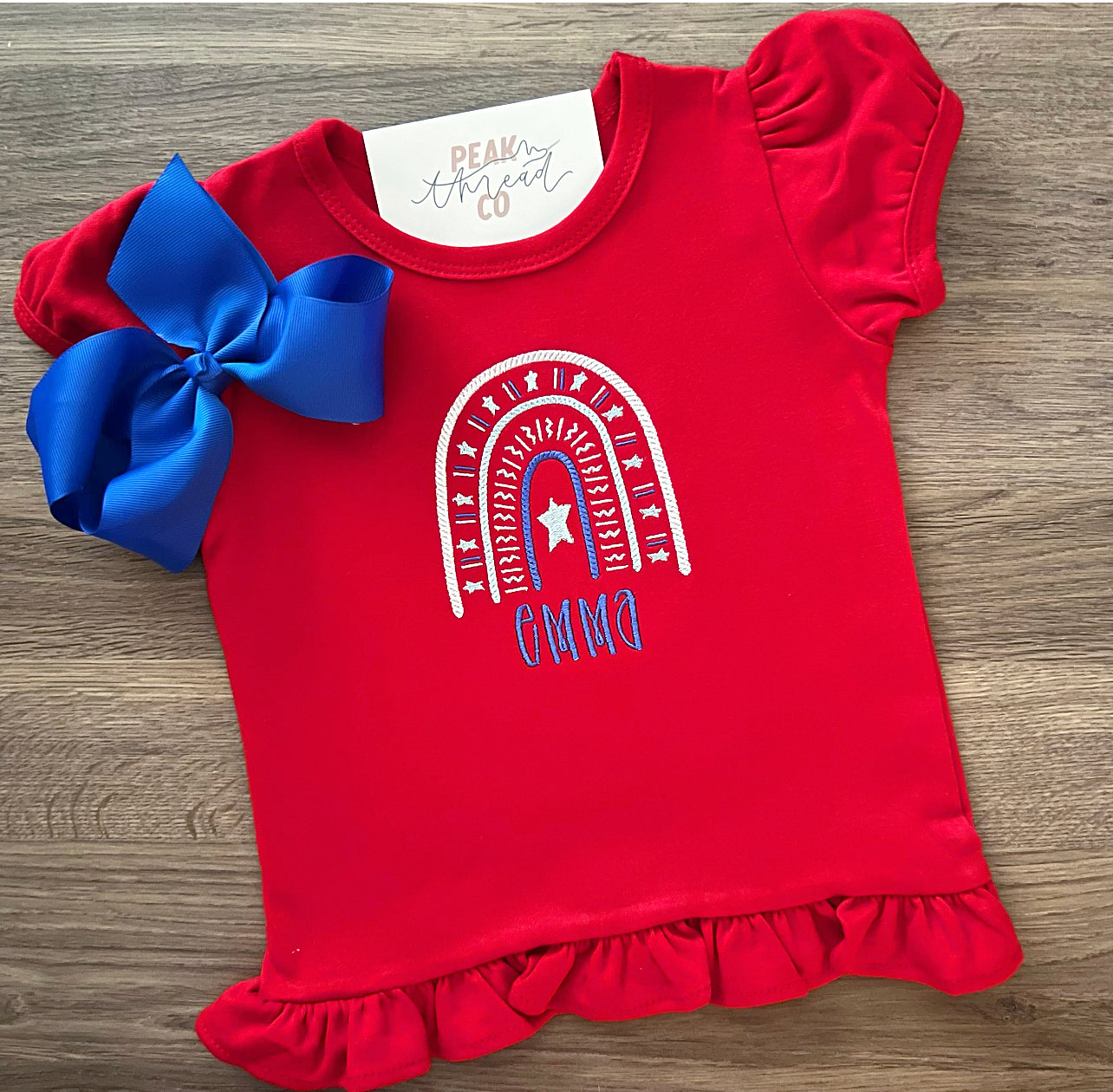 Patriotic Rainbow Tee