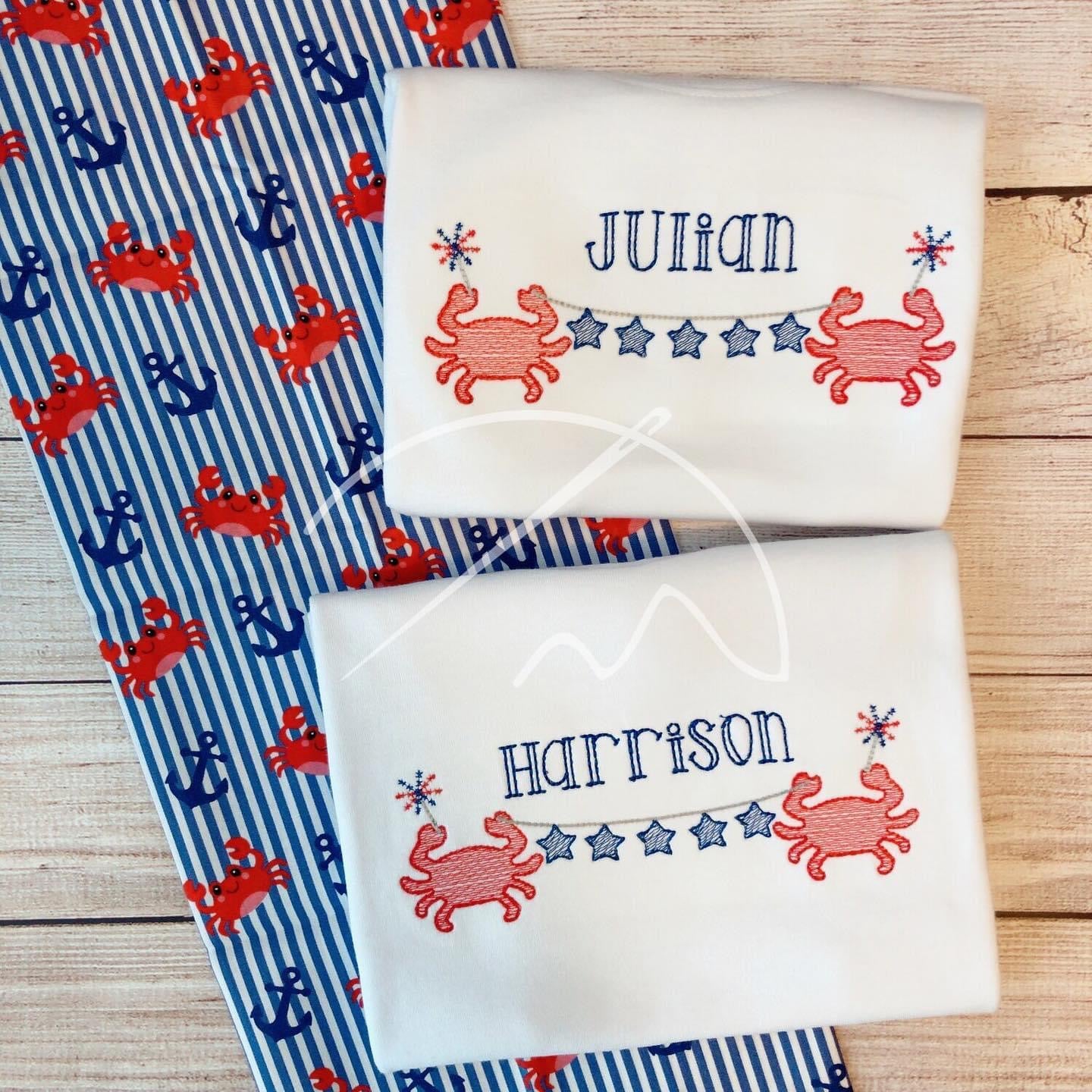 Crab Sparkler Tee