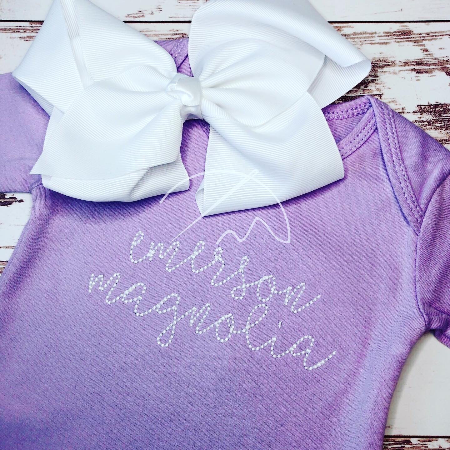 Ruffle Baby Gown