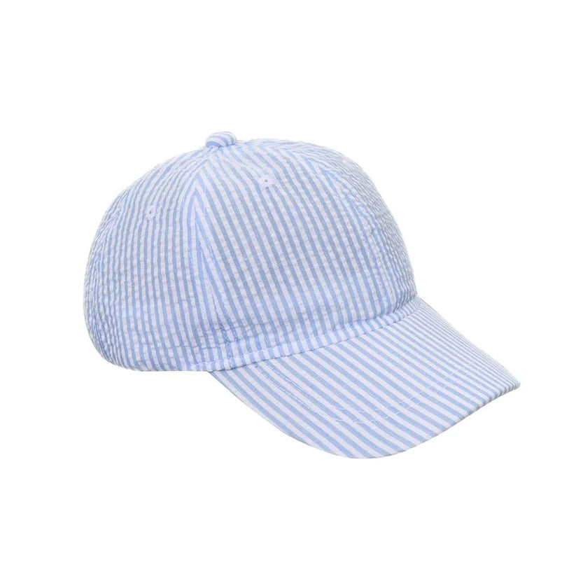 Toddler Seersucker Cap