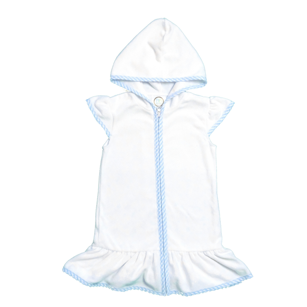 Girls Terry Cloth Swim Cover-Up Dress